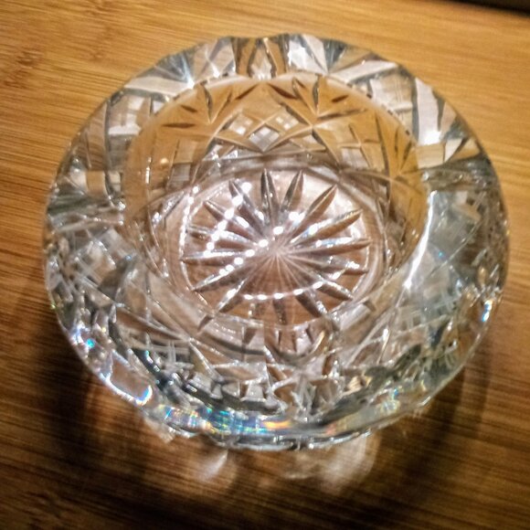 Vintage Royal Scot Crystal Ashtray - Picture 2 of 10
